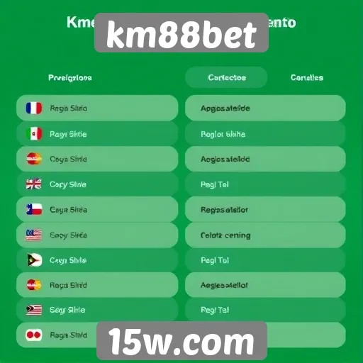 Métodos de pagamento aceitos pelo km88bet
