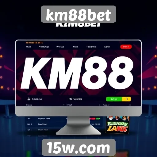 Interface do usuário no km88bet é intuitiva